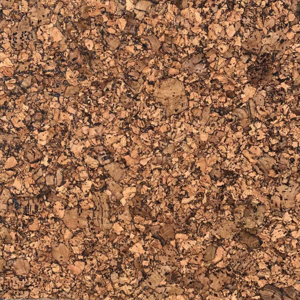 Darker brown cork wall tiles